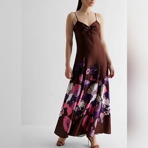 NWT Express Floral Maxi Dress